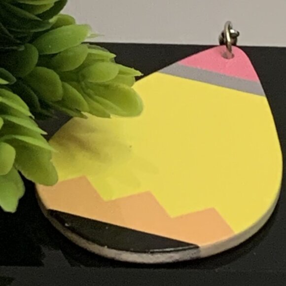 Pencil Earring, Teacher Appreciation Gift, Educator Earring, Teacher Earring - Picture 2 of 5